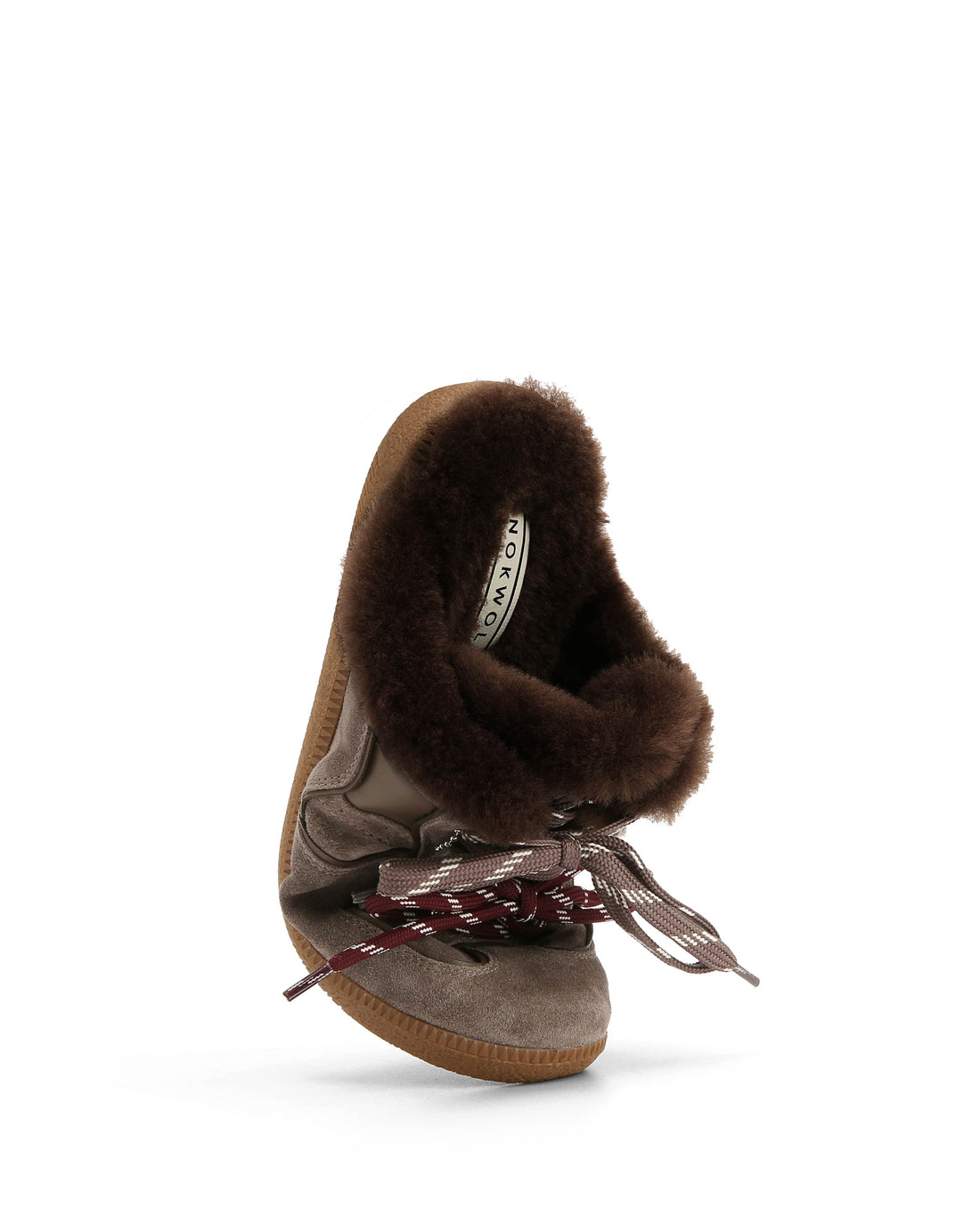 August Mule Smog Suede