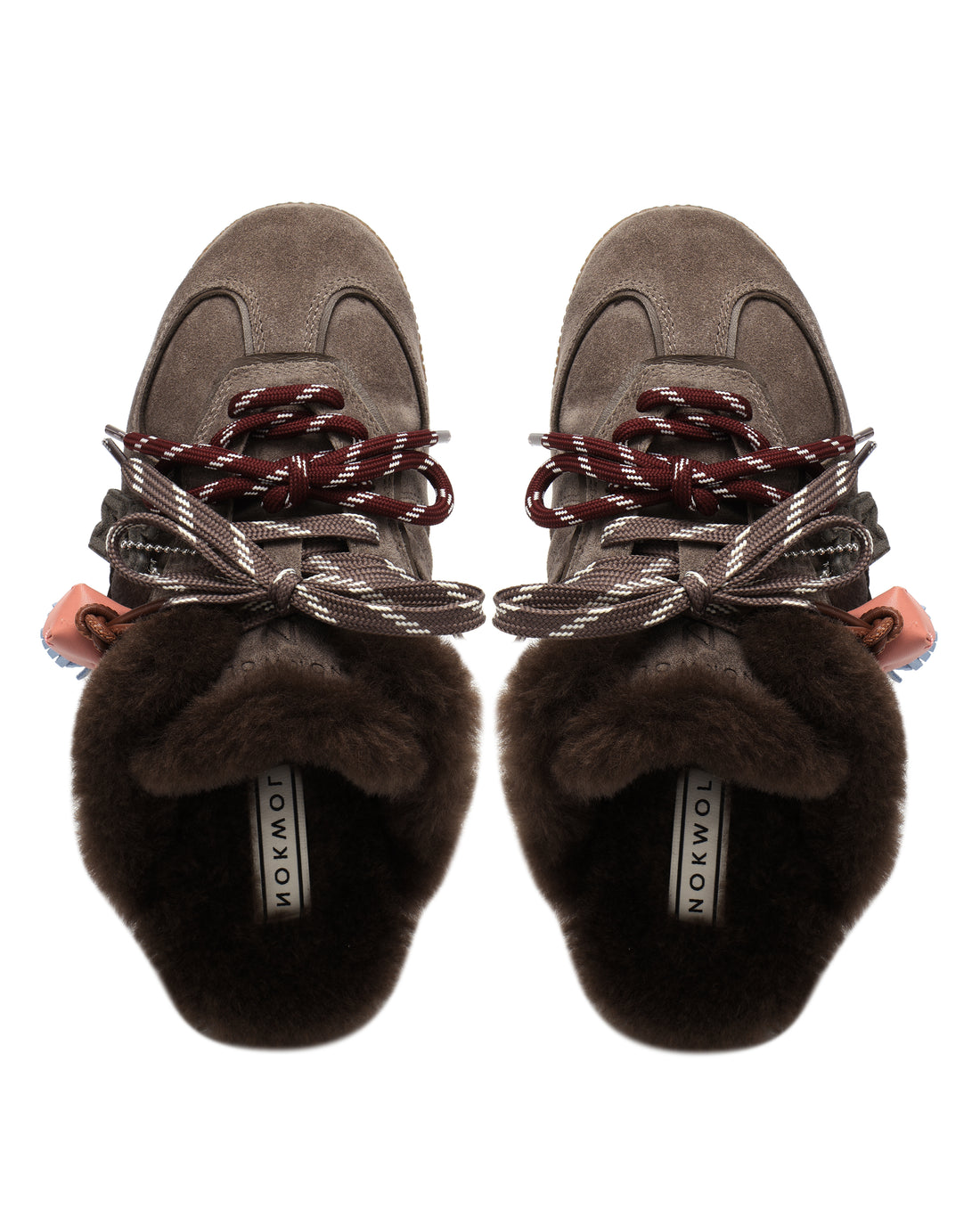 August Mule Smog Suede