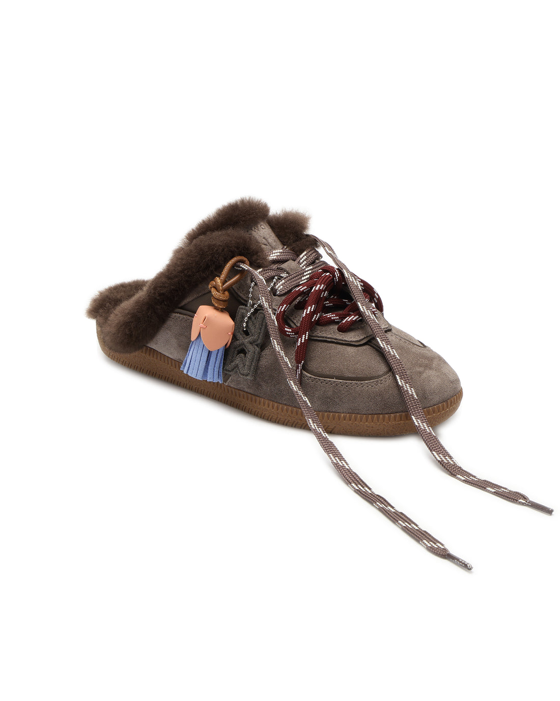 August Mule Smog Suede