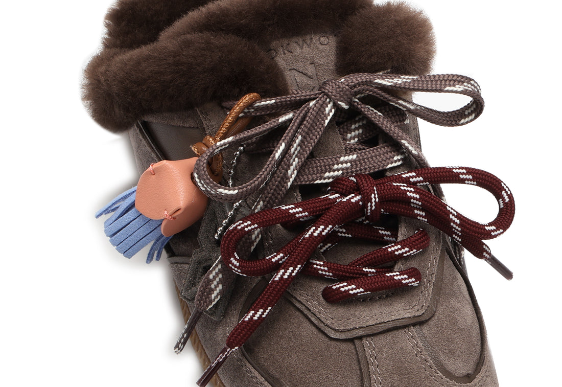 August Mule Smog Suede