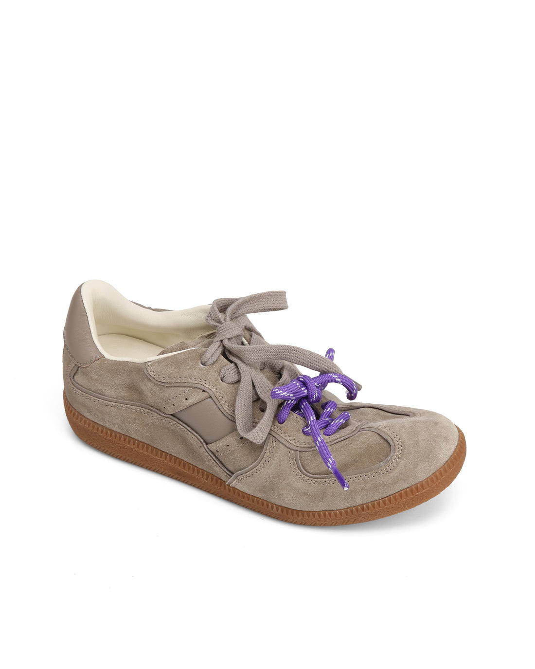 August Taupe Suede