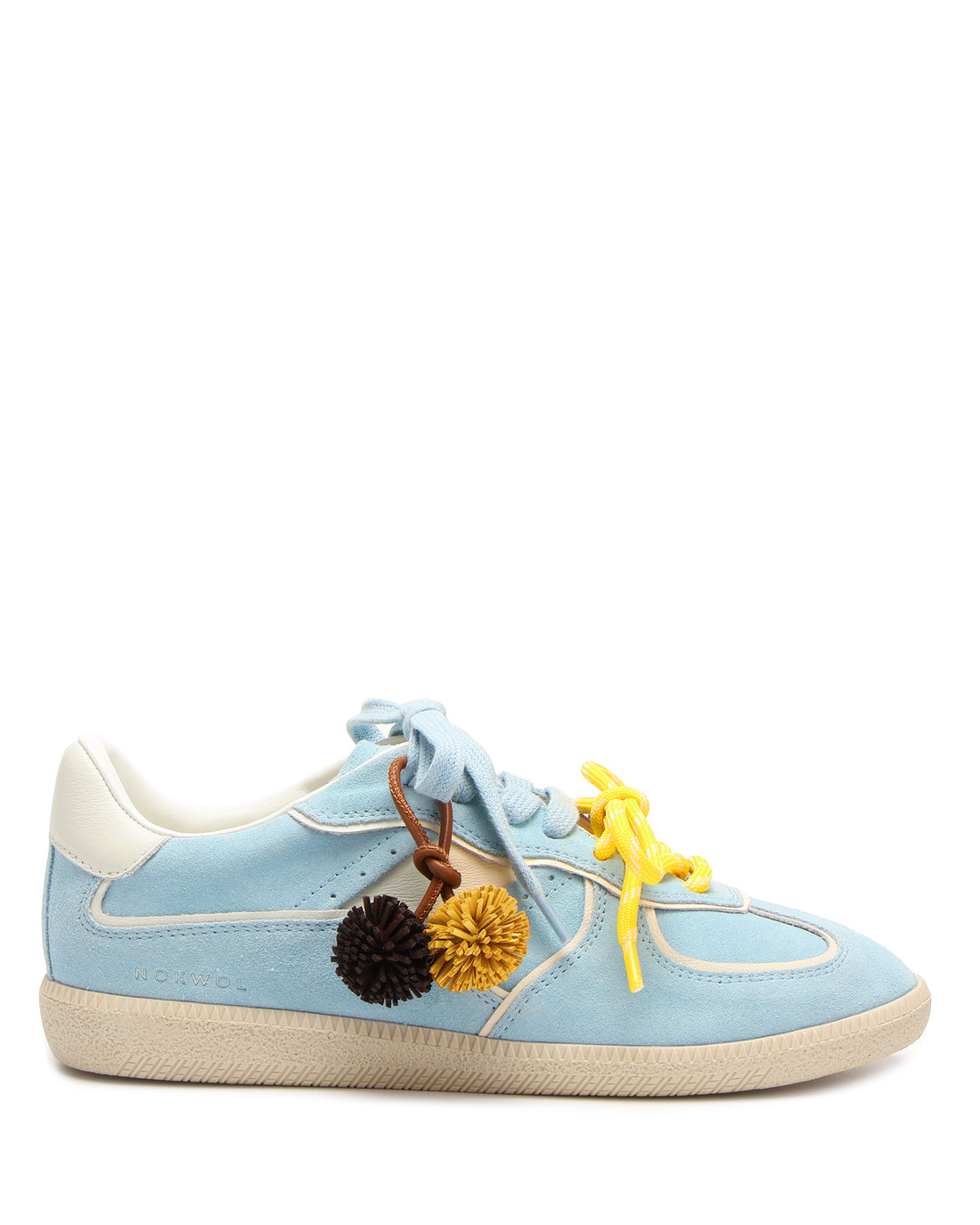 August Baby Blue Suede