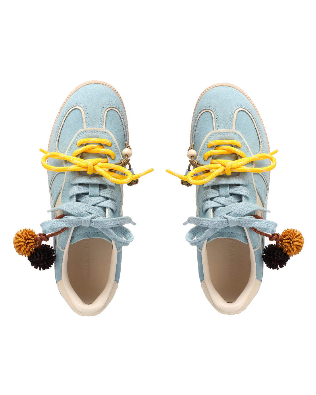 August Baby Blue Suede