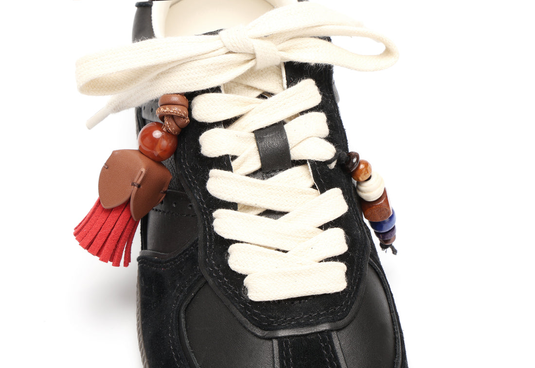 August Black Leather
