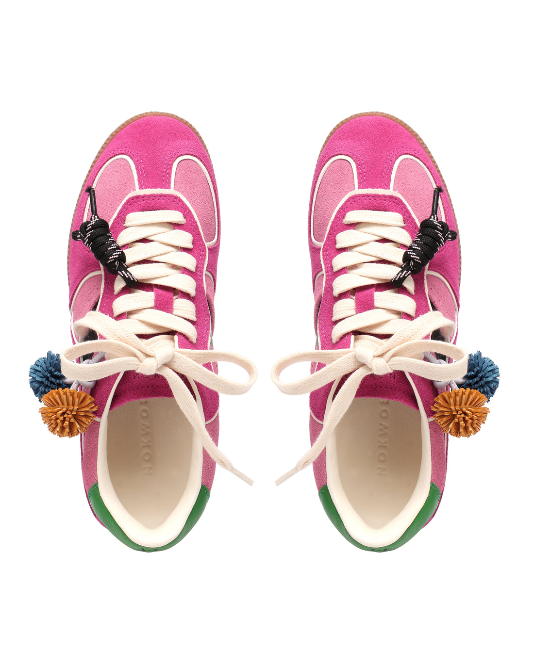 August Dark Rose Red Leather