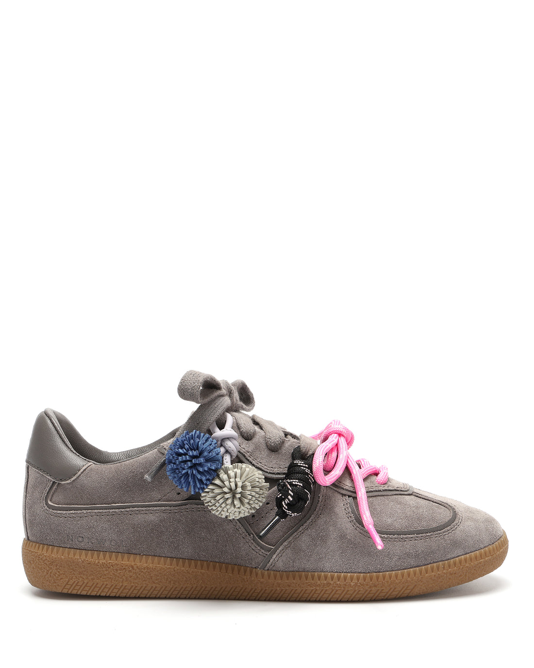 August Grey Suede