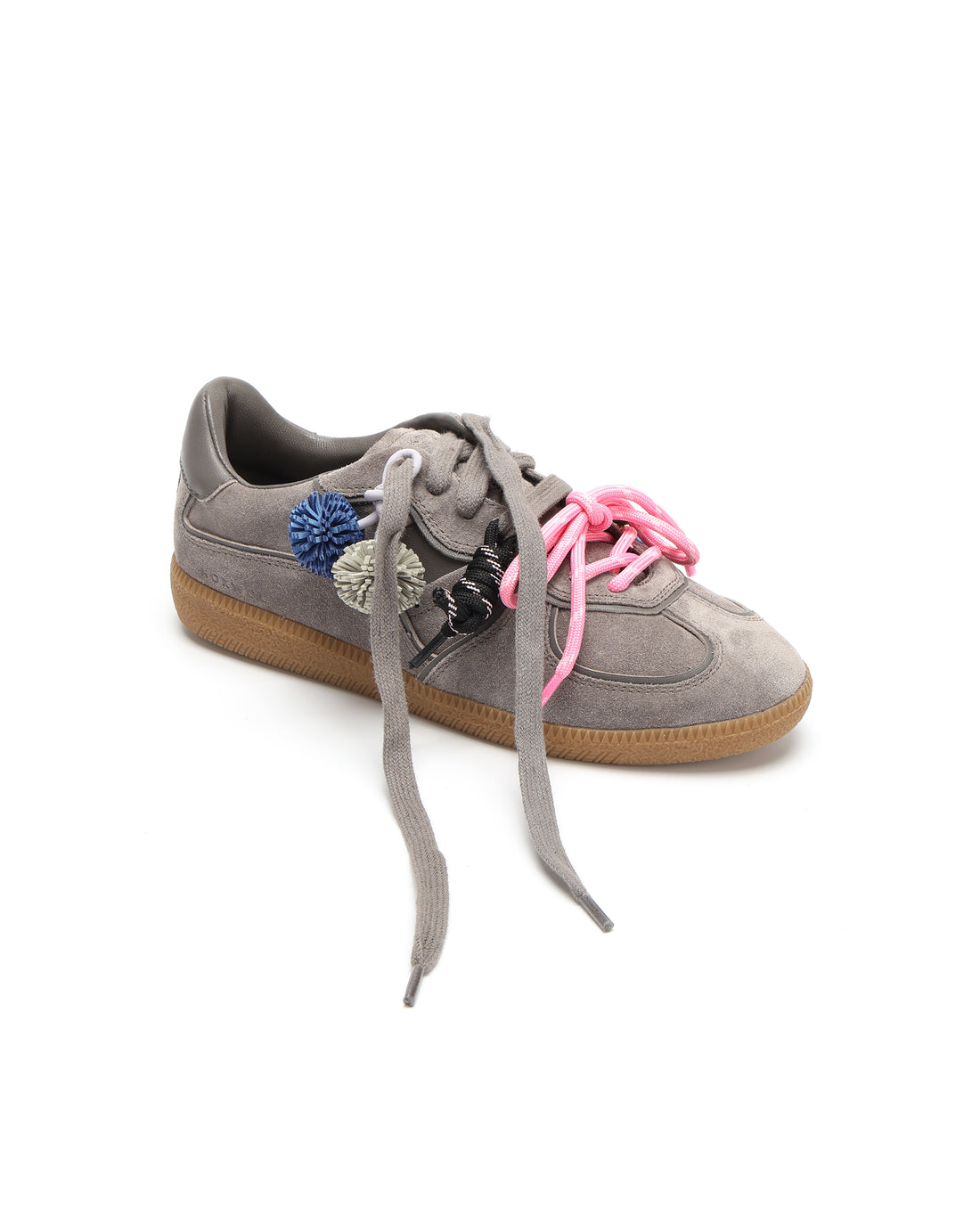 August Grey Suede