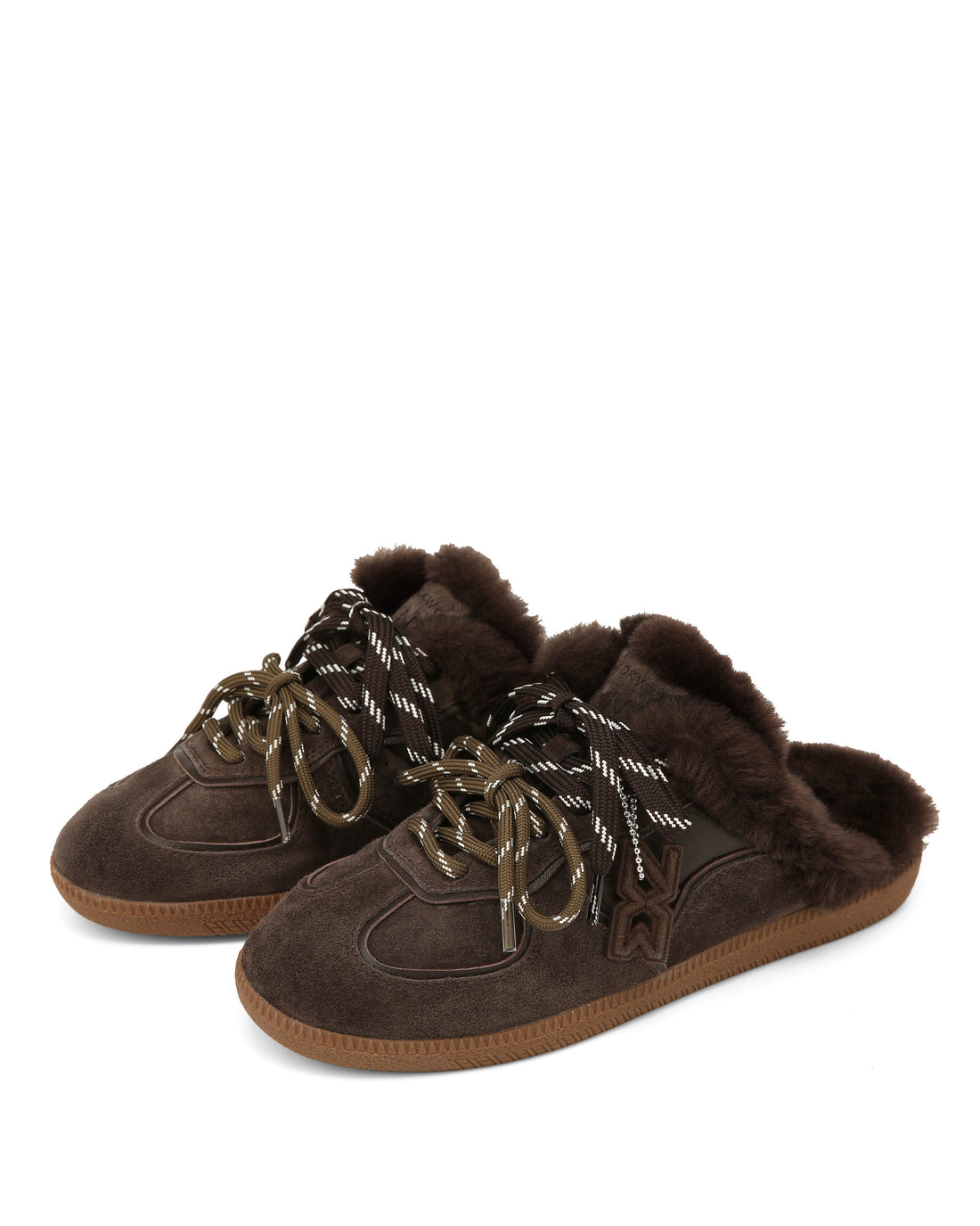 August Mule Umber Suede