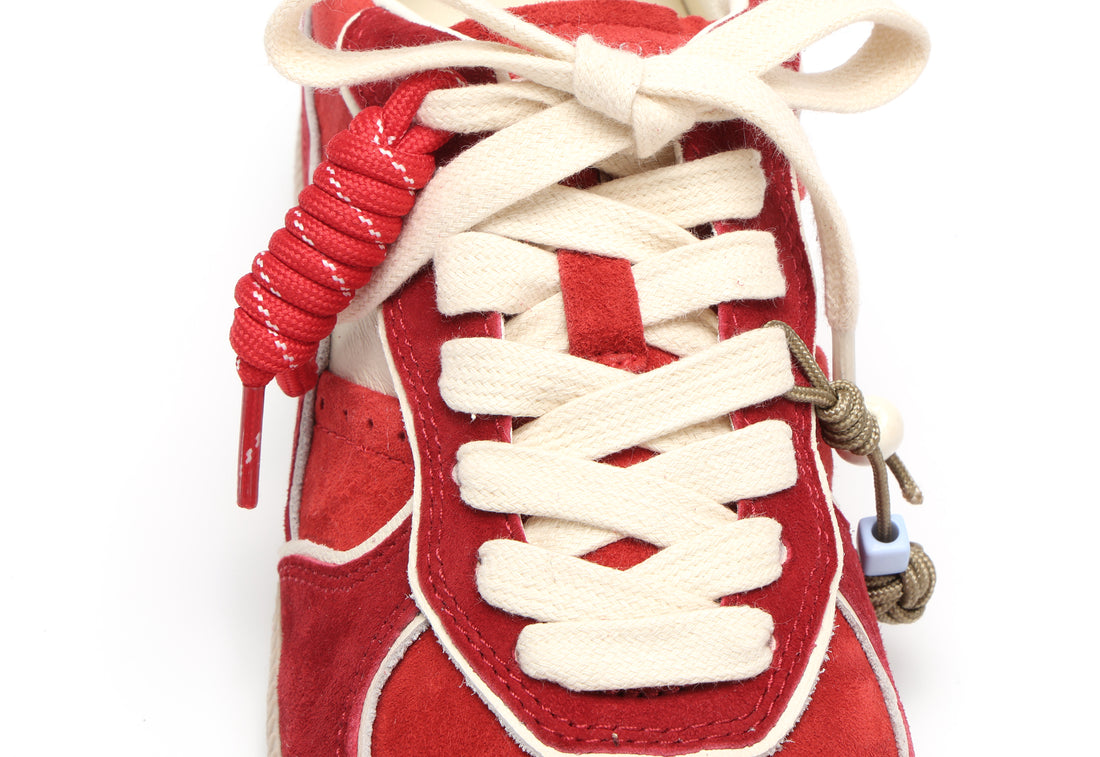 August Red Suede