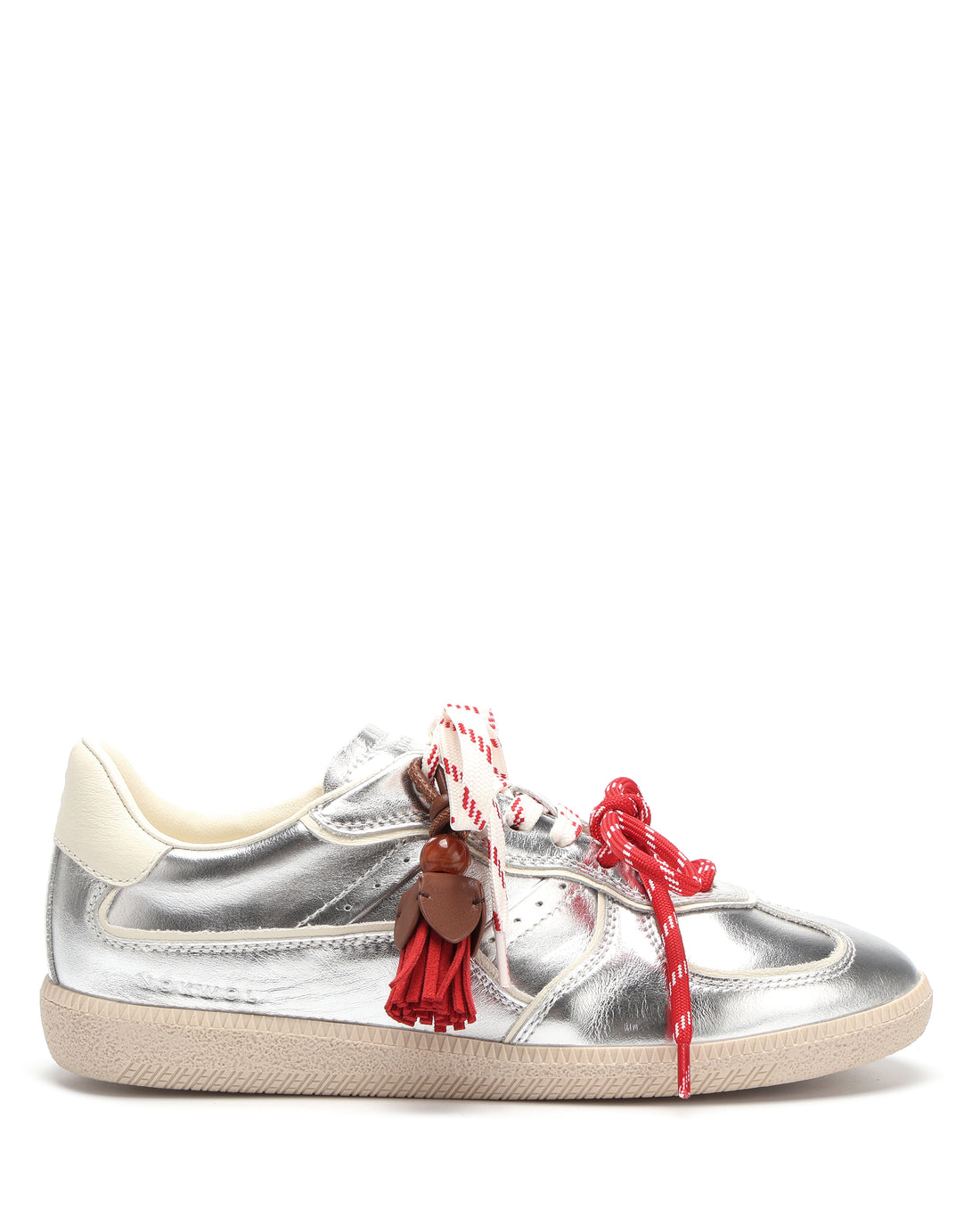 August Silver Leather