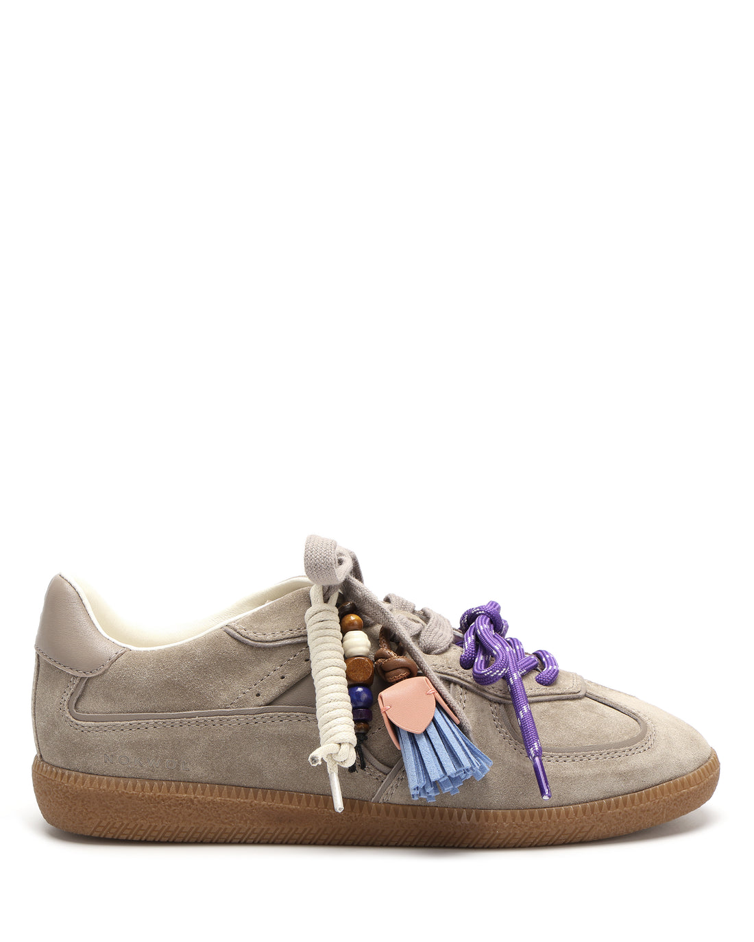 August Taupe Suede