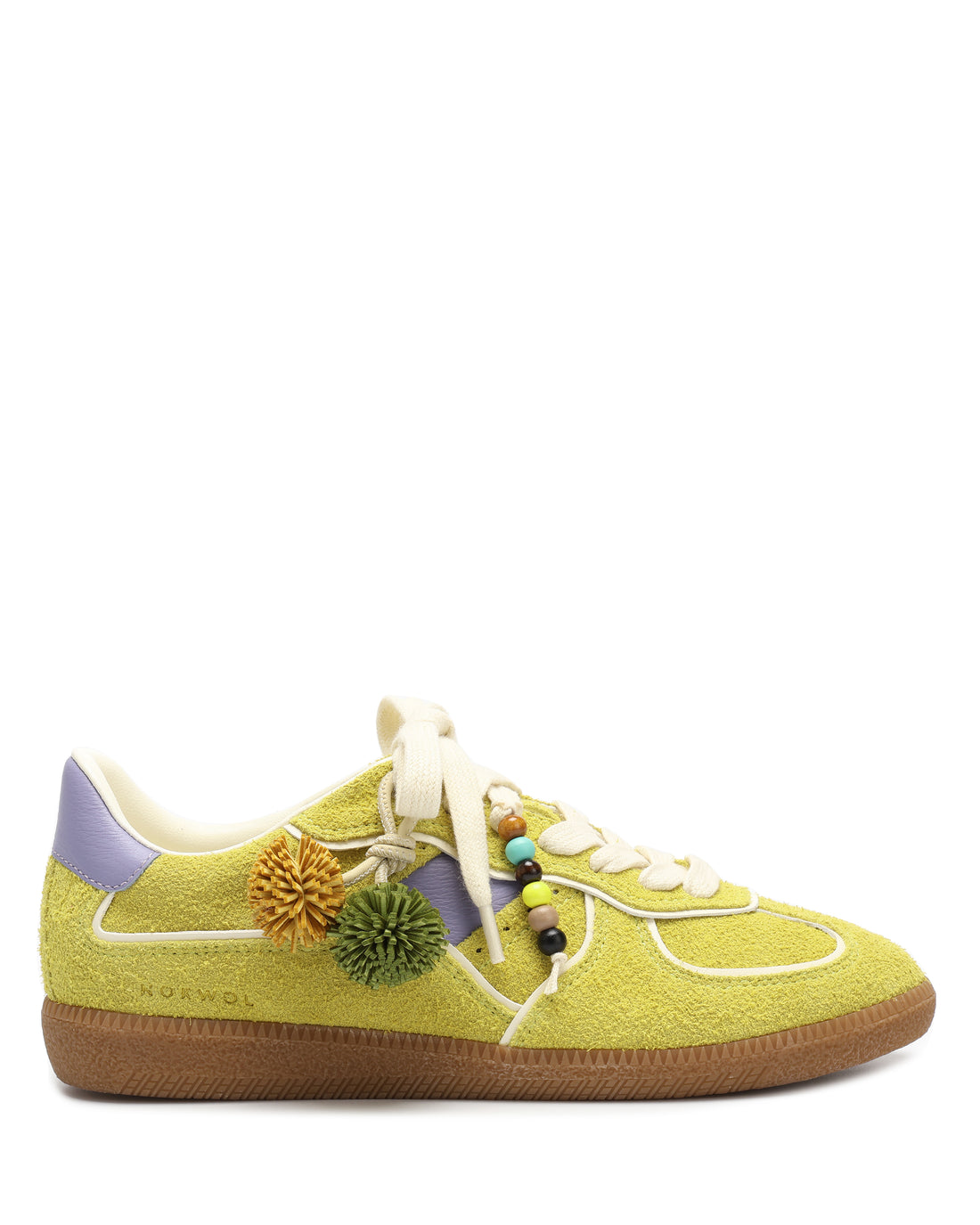 August Yellow/Green Leather