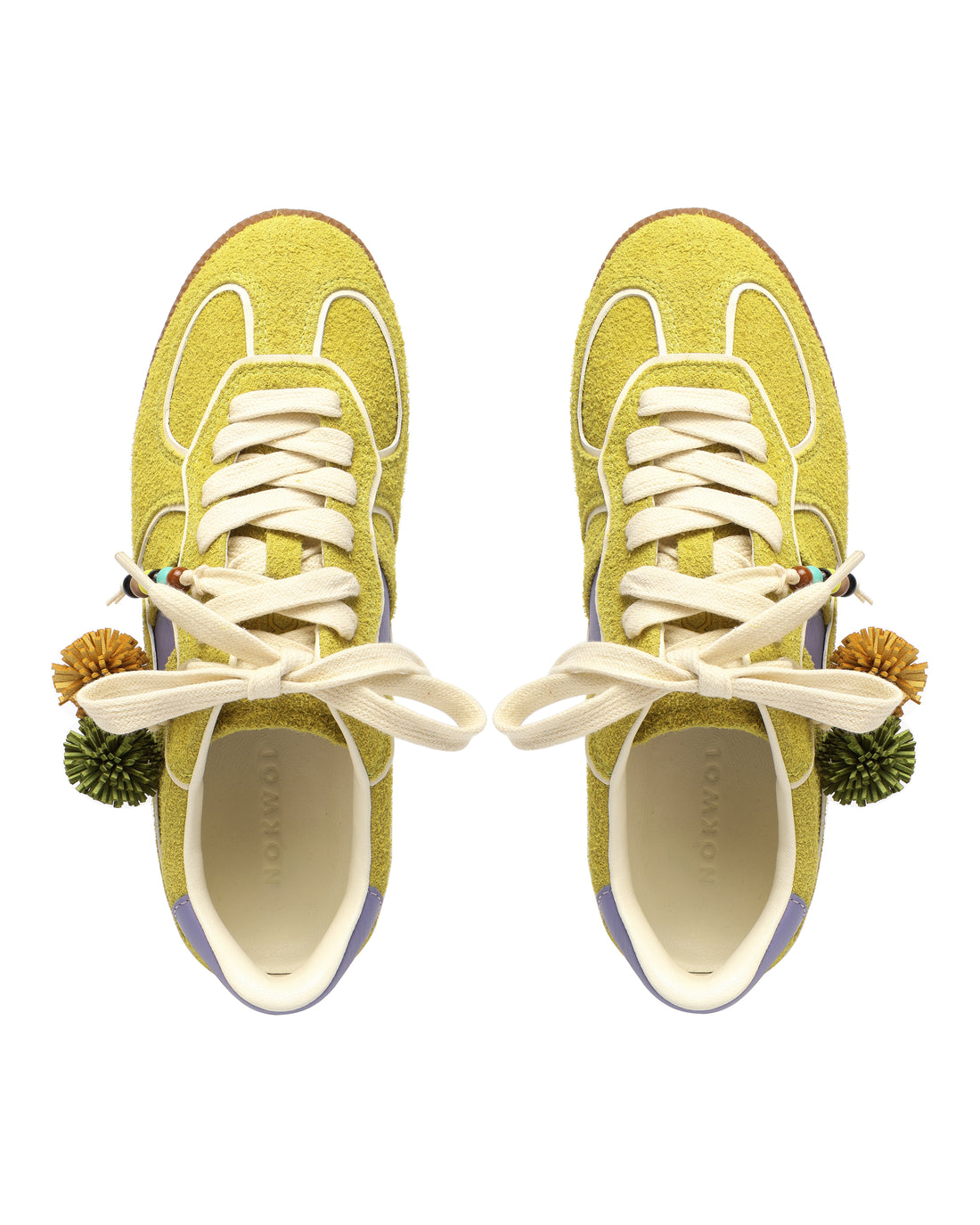 August Yellow/Green Leather