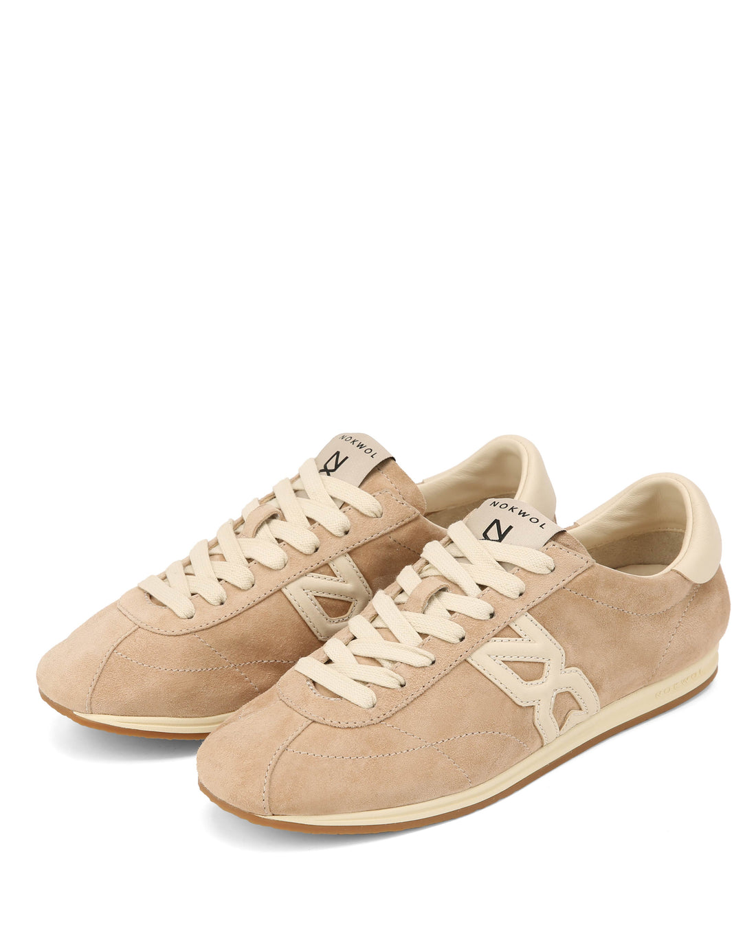 Avenue Beige/Off White Suede/Leather