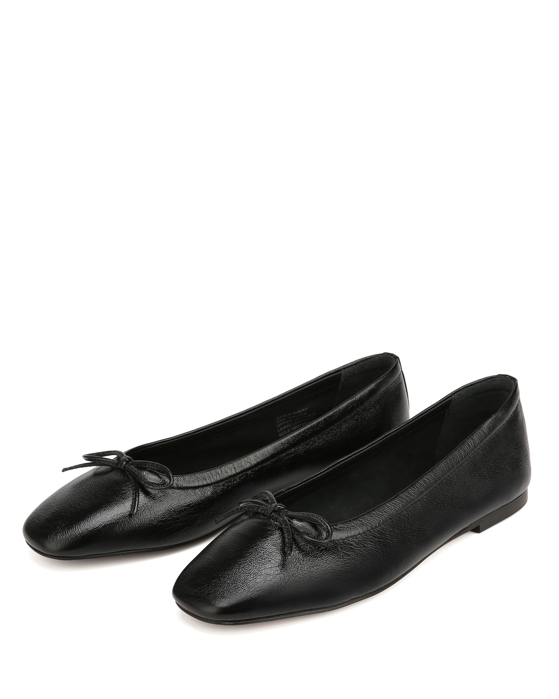 Avery Black Crinkle Patent