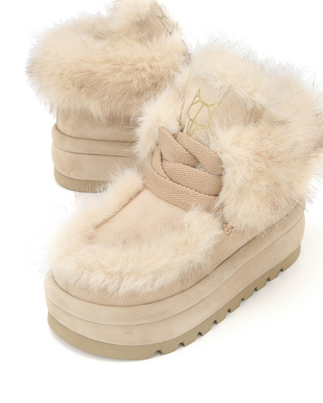 Bambi Ice Faux Fur/Suede