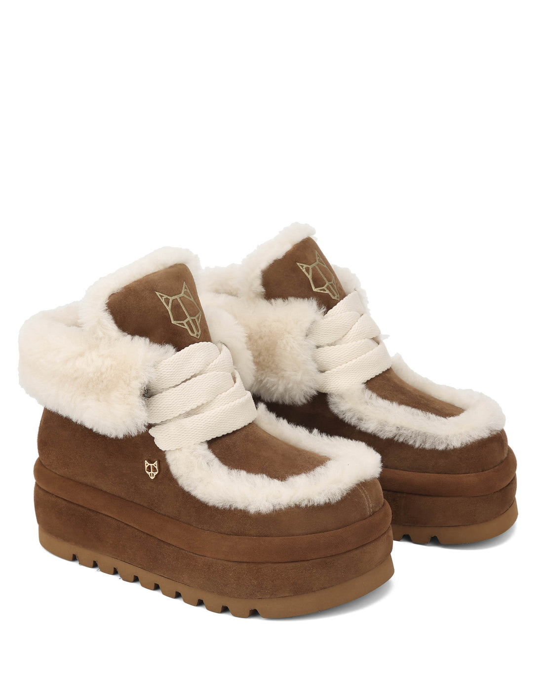 Bambi Tan Suede/Shearling