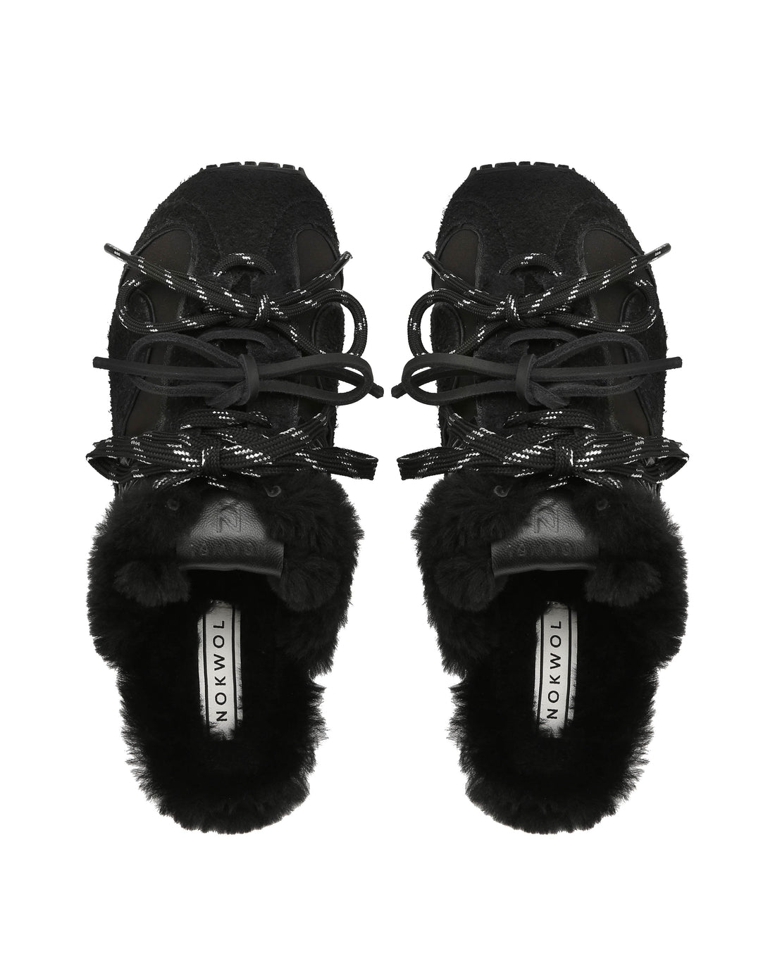 Beat Mule Black Suede/Nylon