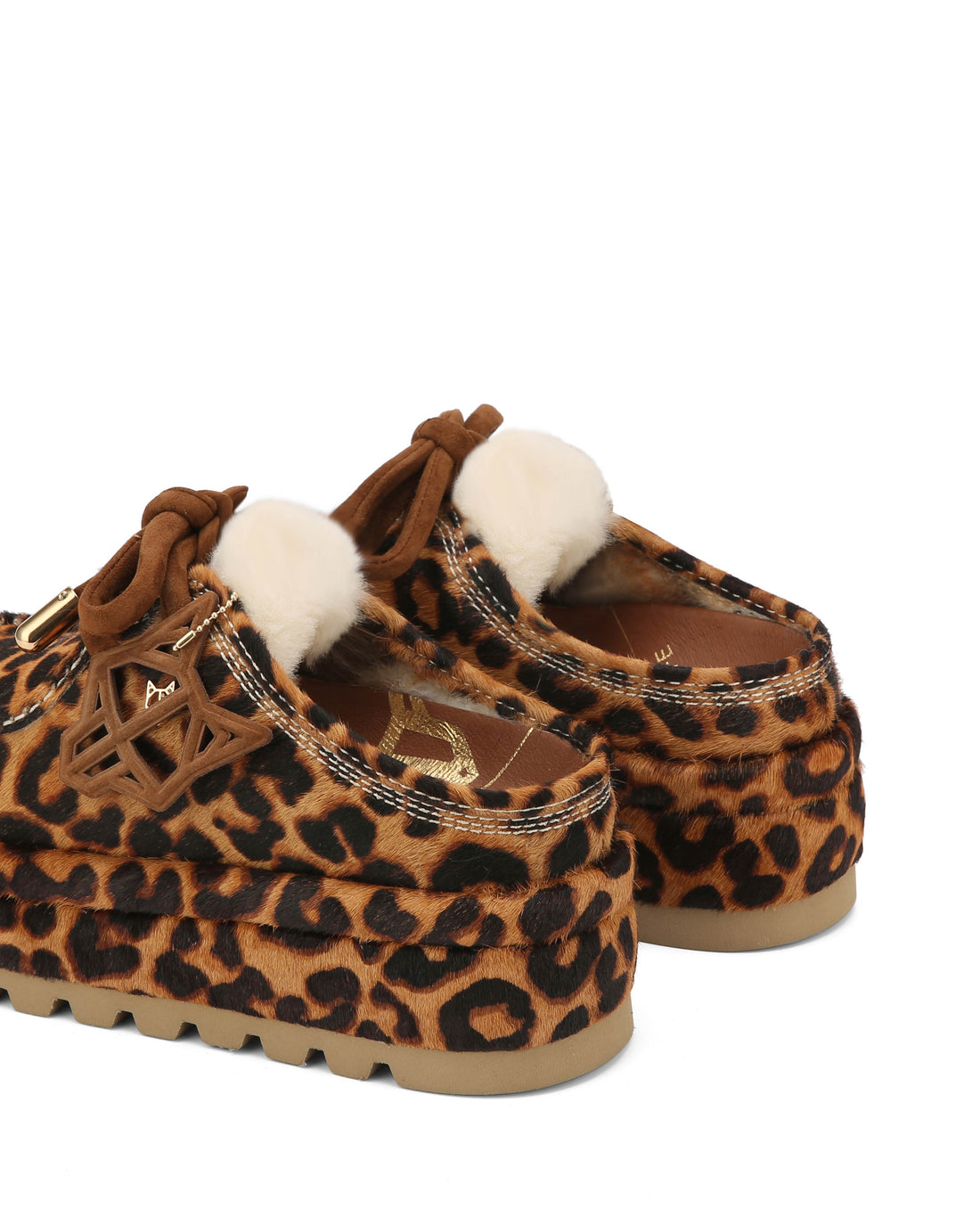 Blizzard Leopard Pony Suede/Shearling