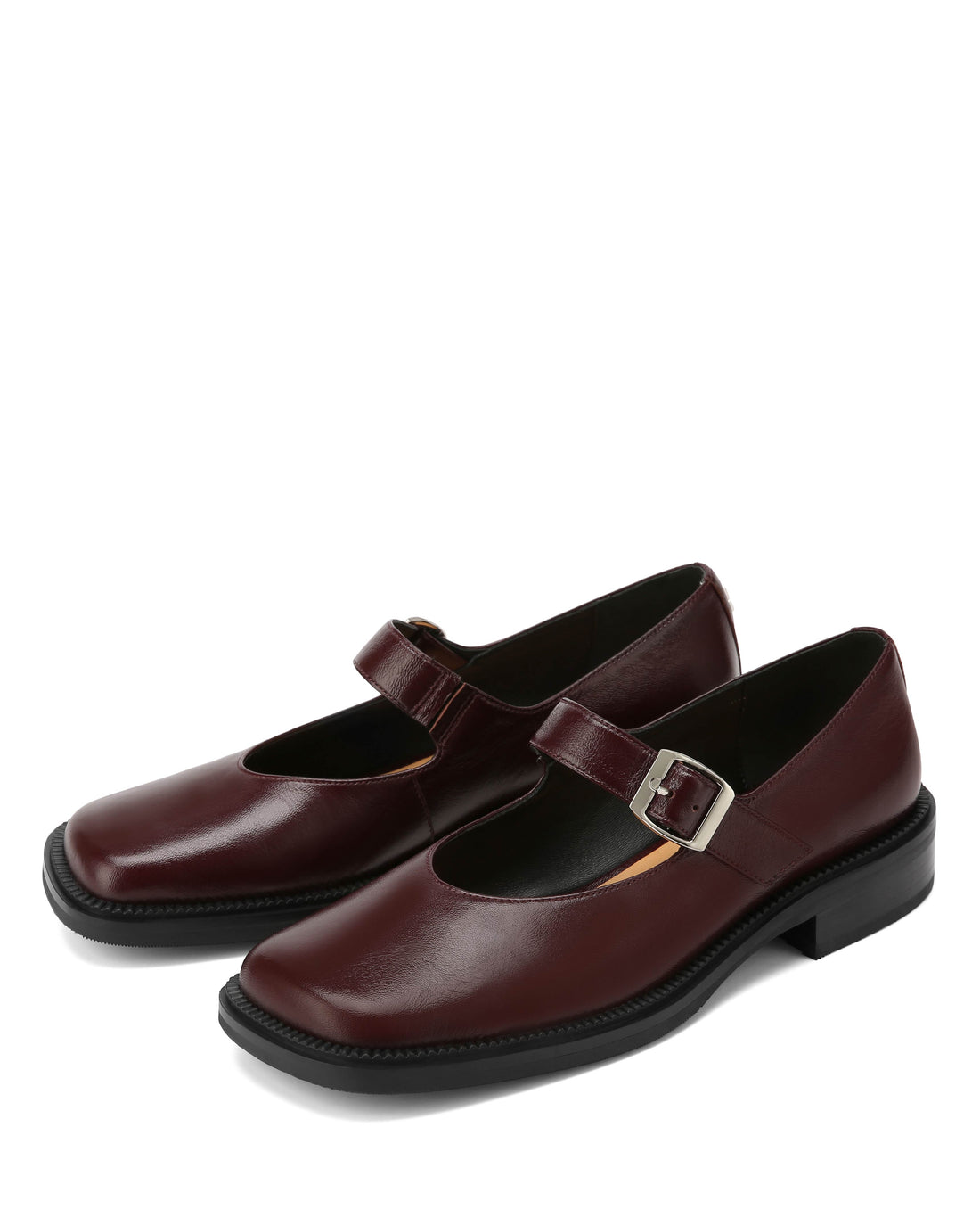 Brooklyn Burgundy Leather