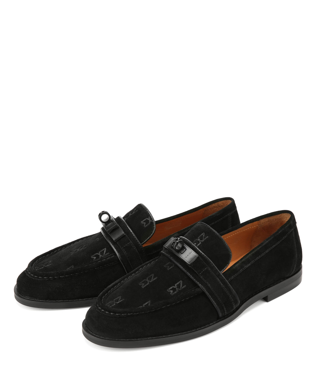 Busan M Black Suede