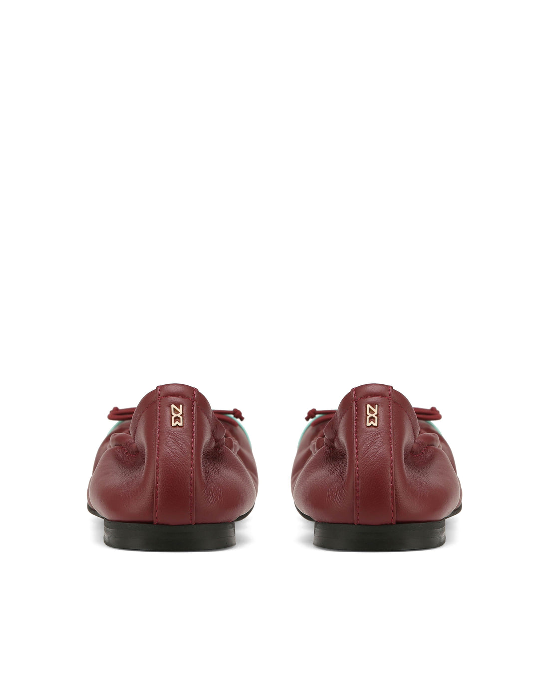 Cambria Burgundy Leather/Mint Toe