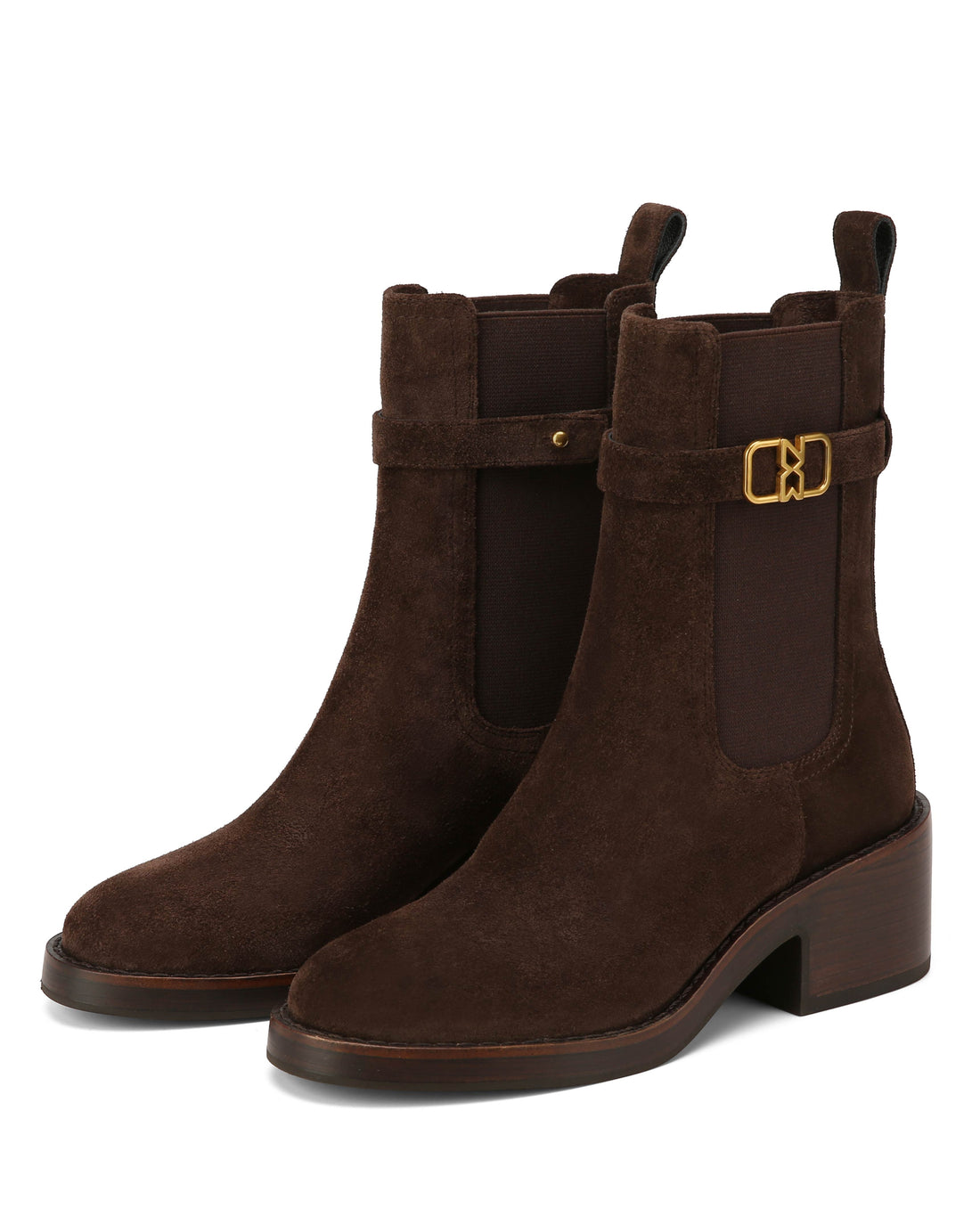 Charity Brown Suede
