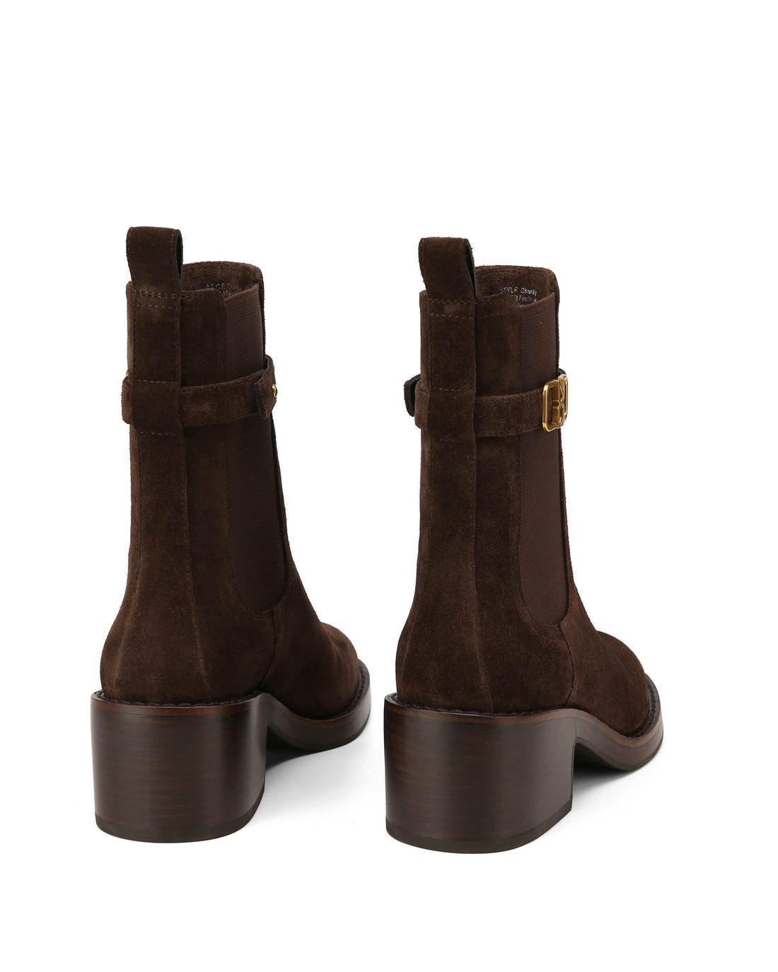 Charity Brown Suede