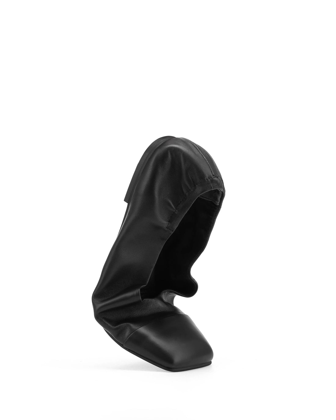 Clemmi Black Leather/Mint Toe