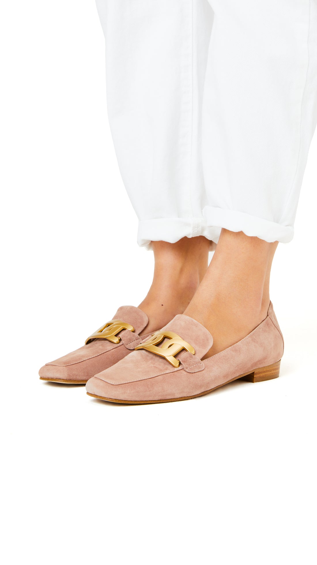 Cleo Nude Suede