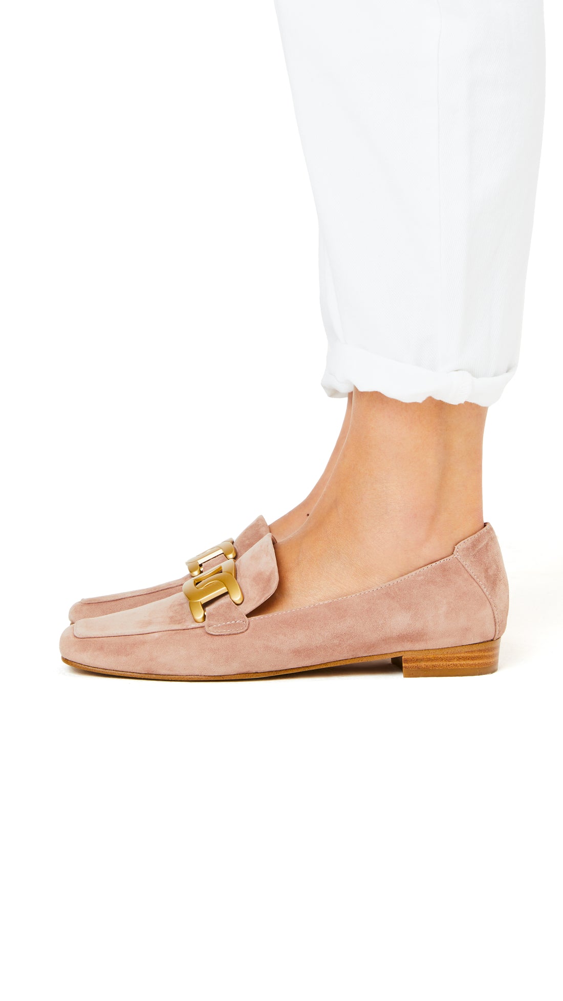 Cleo Nude Suede