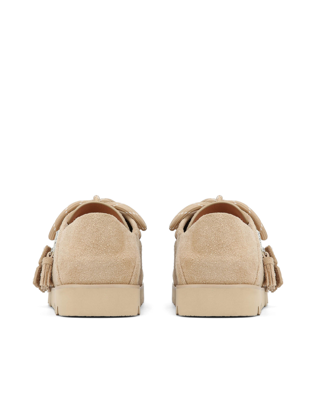 Clova Beige Hairy Suede