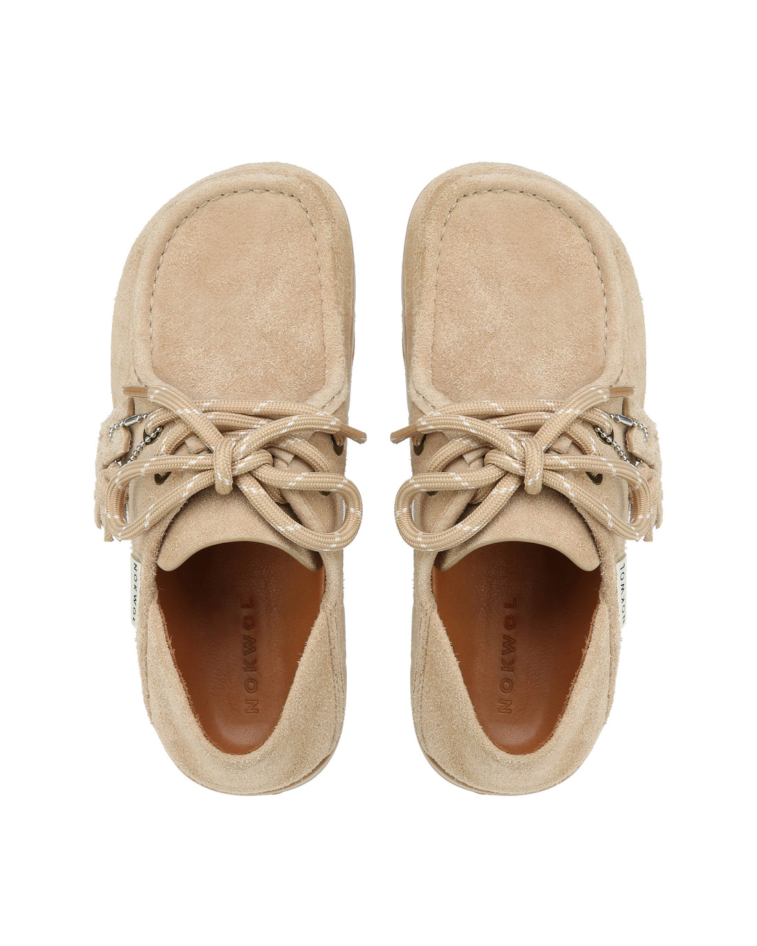 Clova Beige Hairy Suede