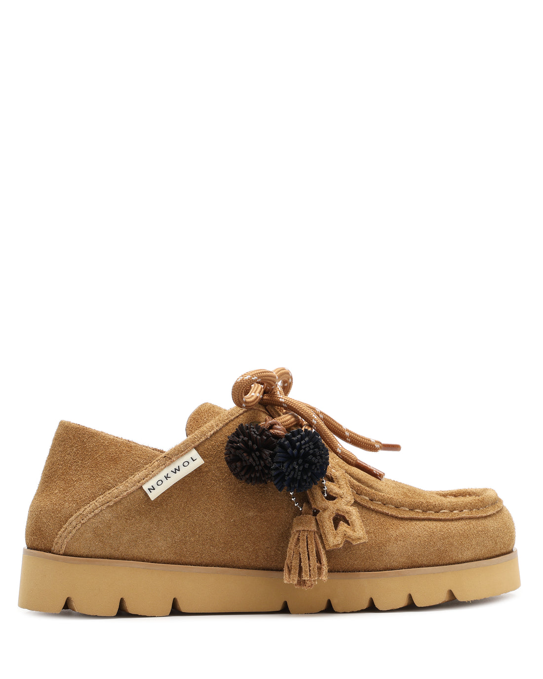 Clova Chestnut Hairy Suede
