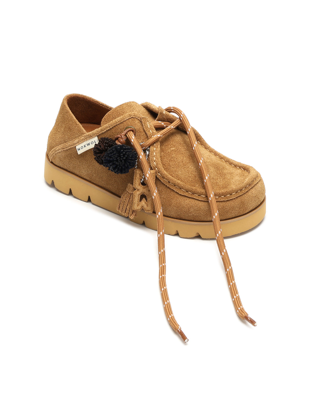 Clova Chestnut Hairy Suede