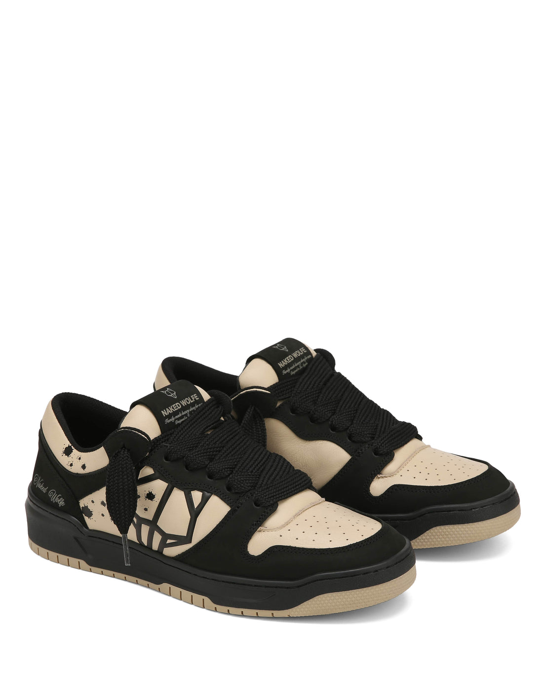 CM-00 Black Nubuck / Latte Lth Combo