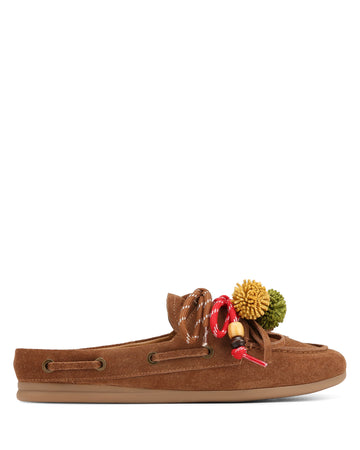 Coco Summer Tan Suede Loafers - Nokwol