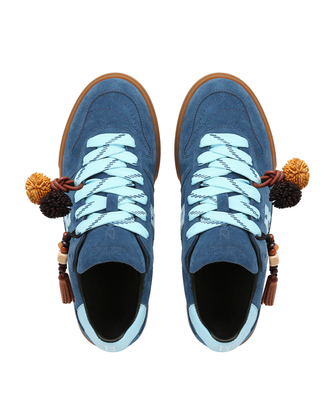 Cobalt Blue Suede