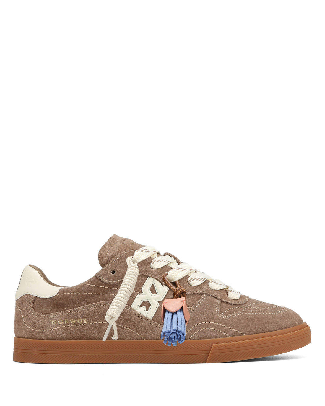 Cobalt Mushroom Suede
