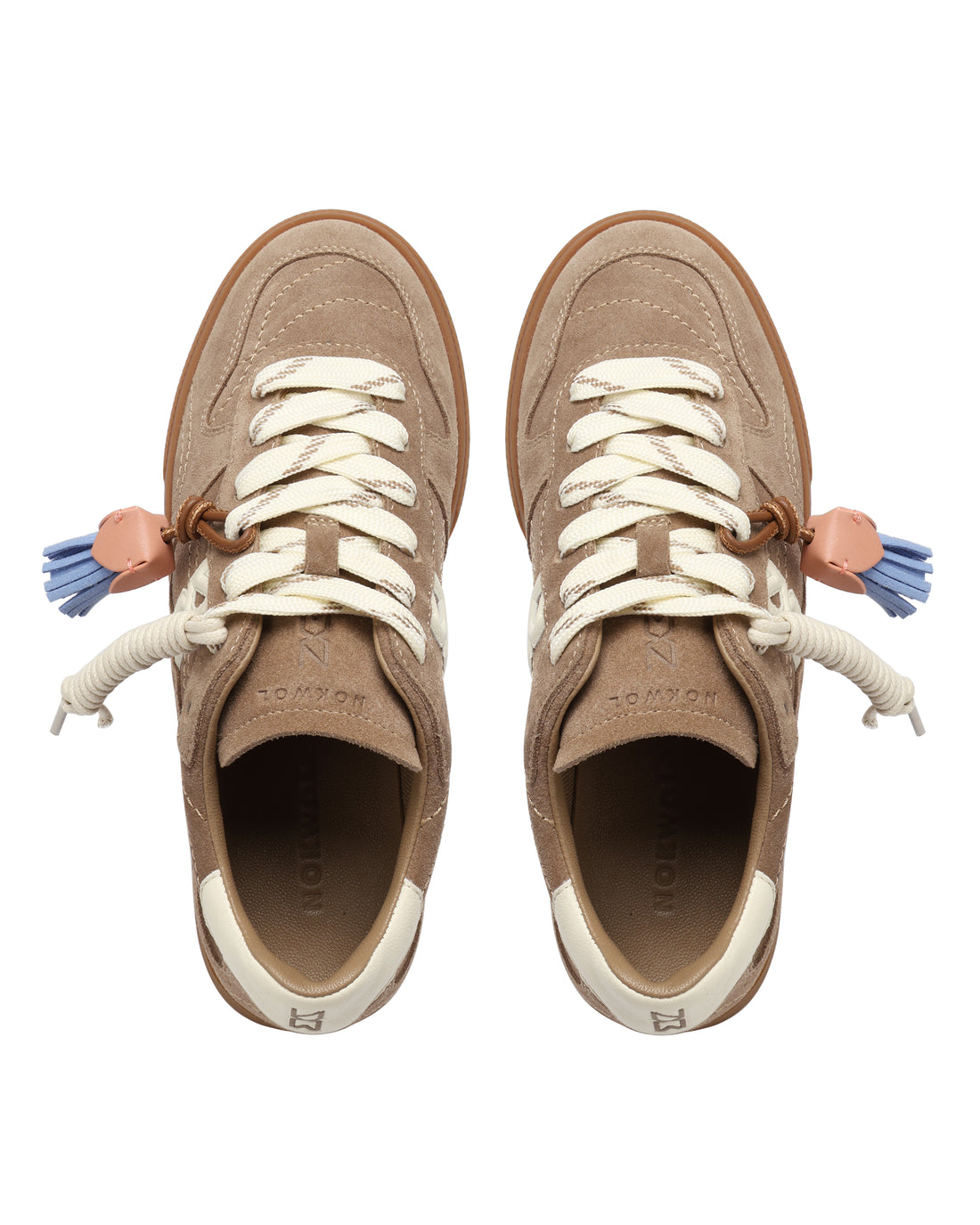 Cobalt Mushroom Suede