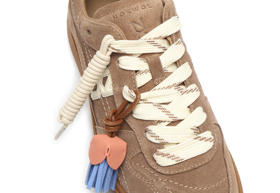 Cobalt Mushroom Suede