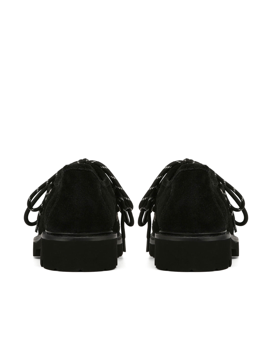 Damon-M Black Hairy Suede
