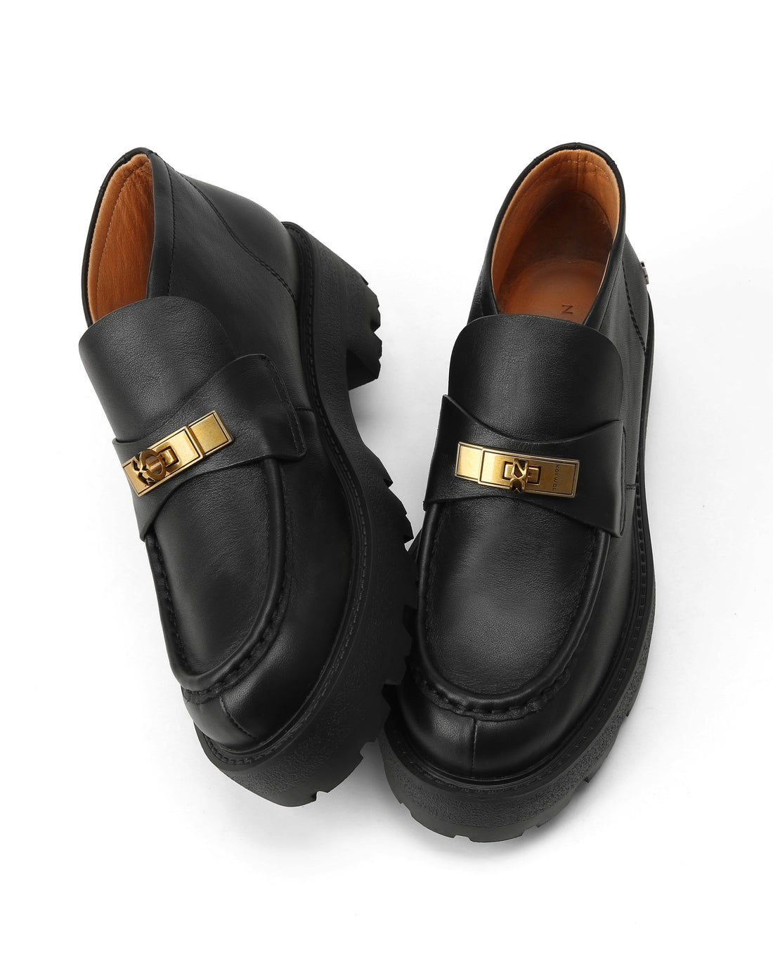 Della Black Leather