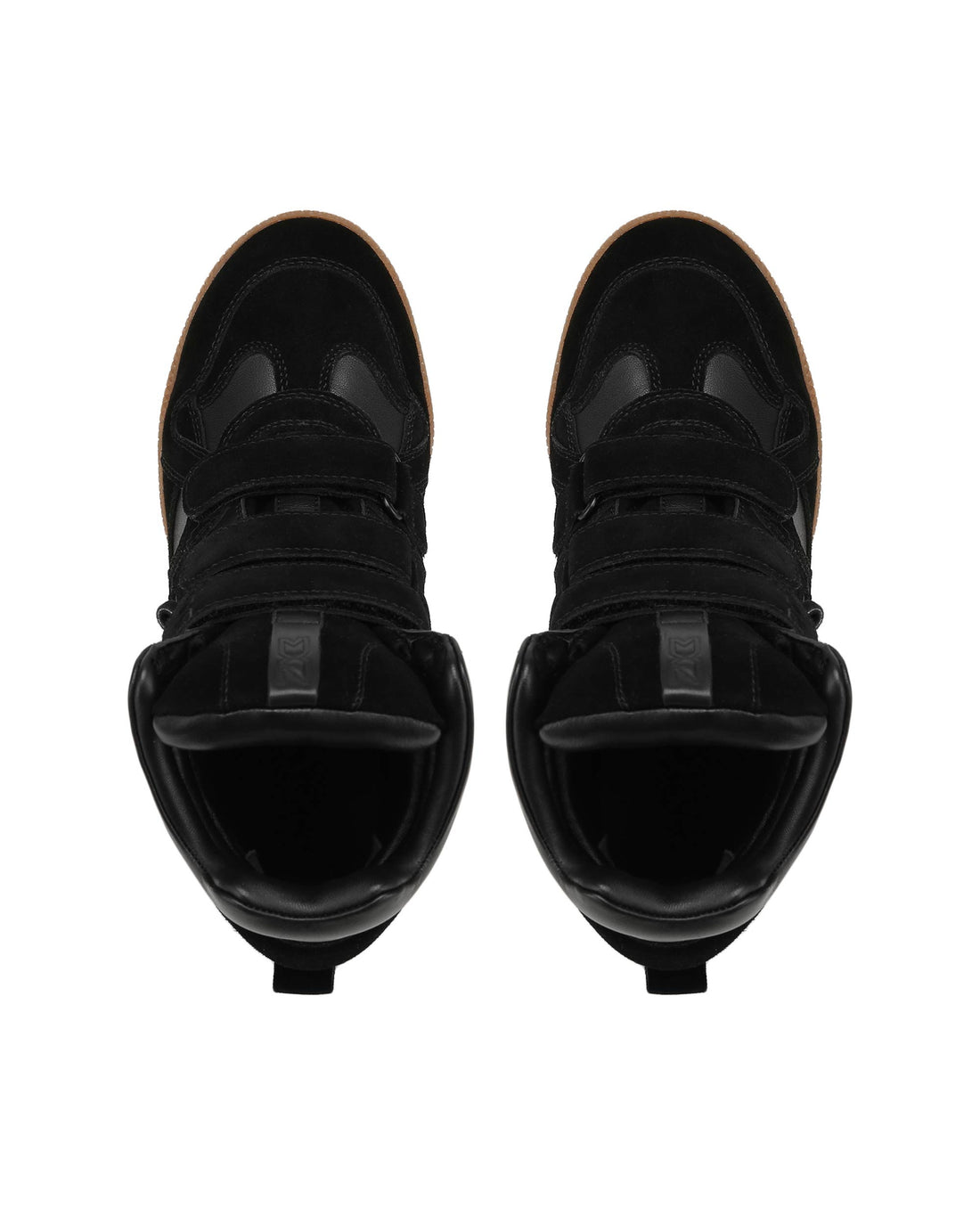 Demmi Black Leather/Suede