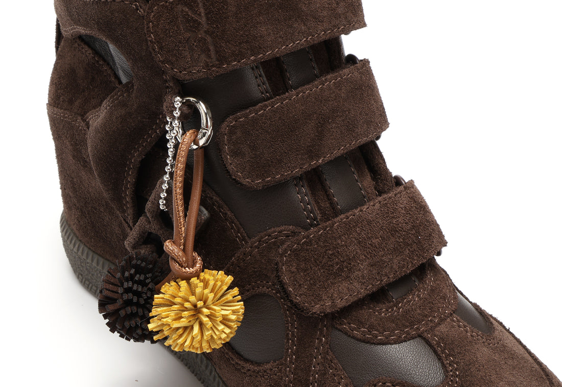 Demmi Brown Leather/Suede