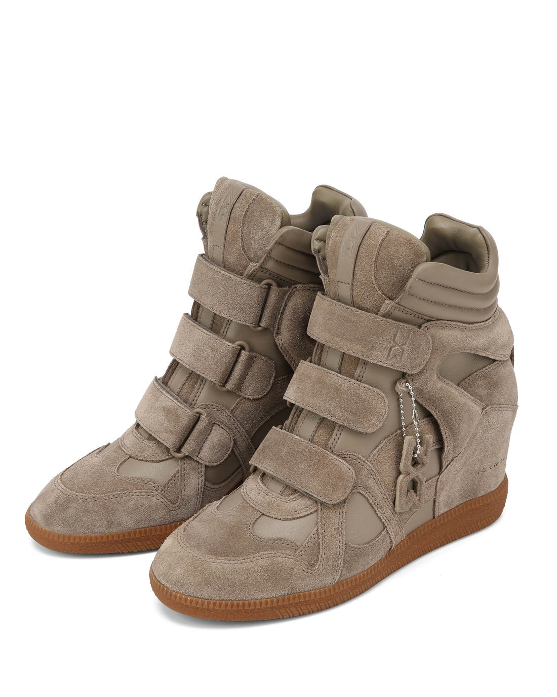 Demmi Taupe Leather/Suede