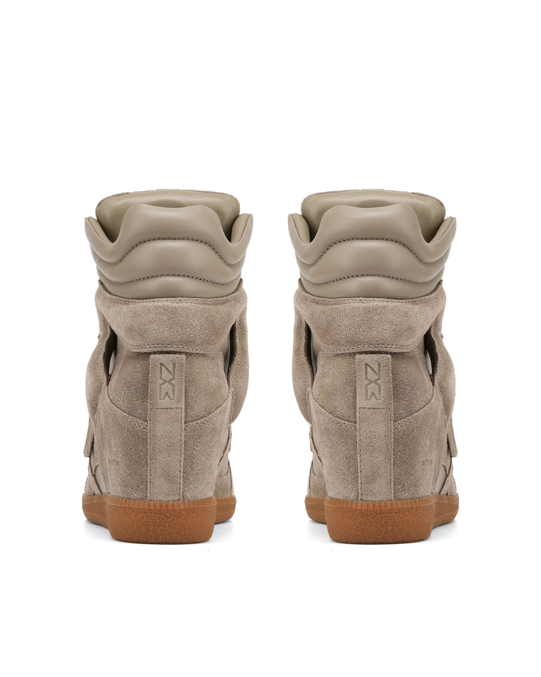 Demmi Taupe Leather/Suede