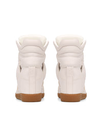 Demmi White Leather