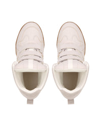 Demmi White Leather