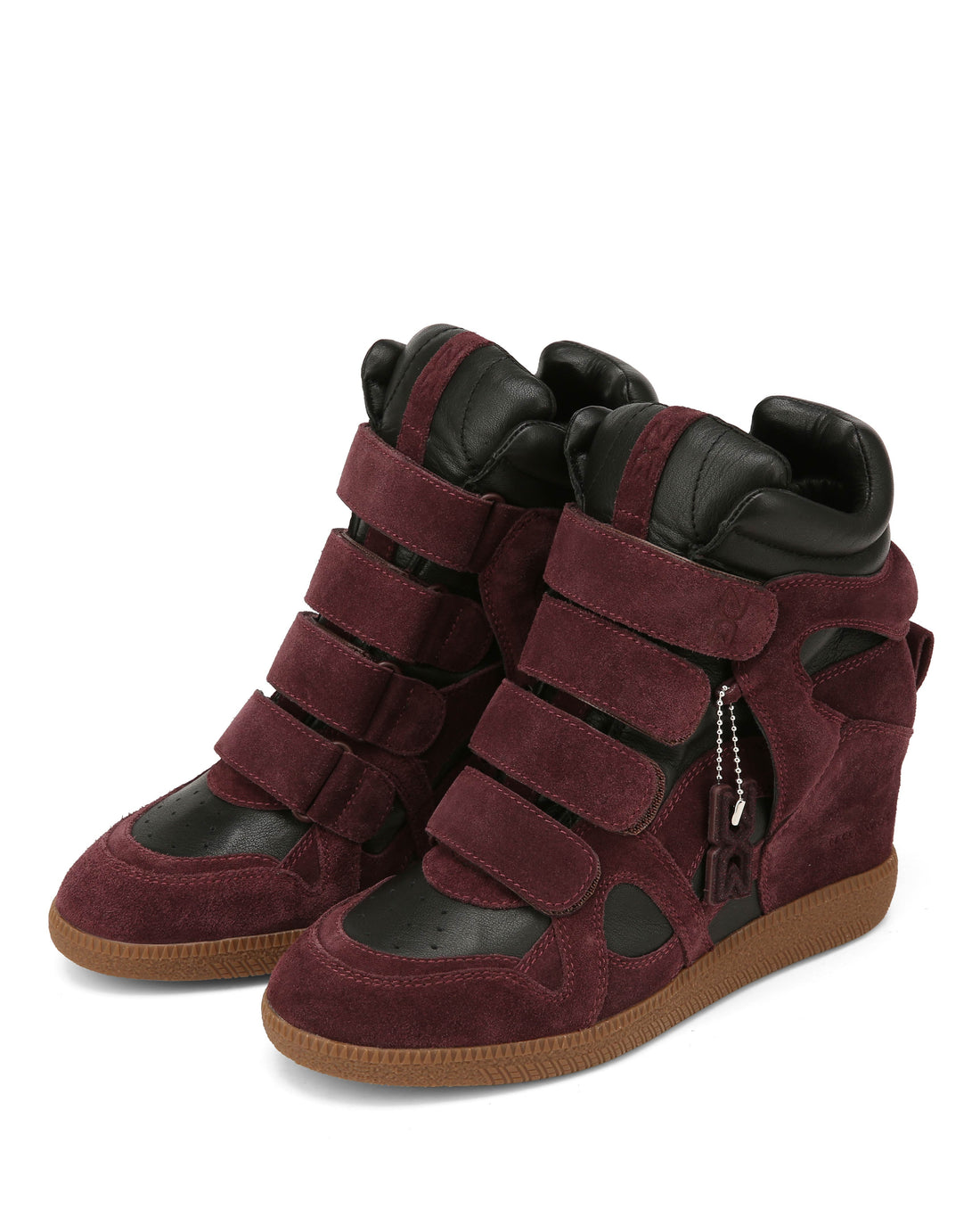 Eden Aubergine Leather/Suede